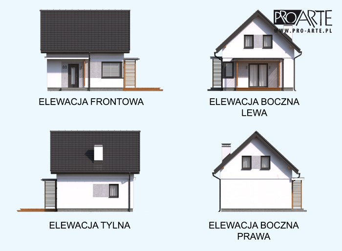 Pro Arte Orlean 7 elewacje